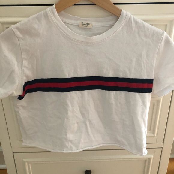 Brandy Melville White Crop Top - Picture 4 of 6